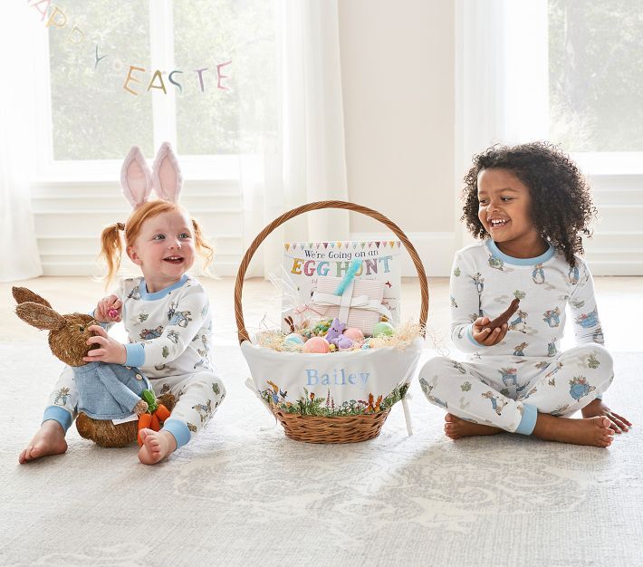 Peter Rabbit™ Easter Basket Liners | Pottery Barn Kids