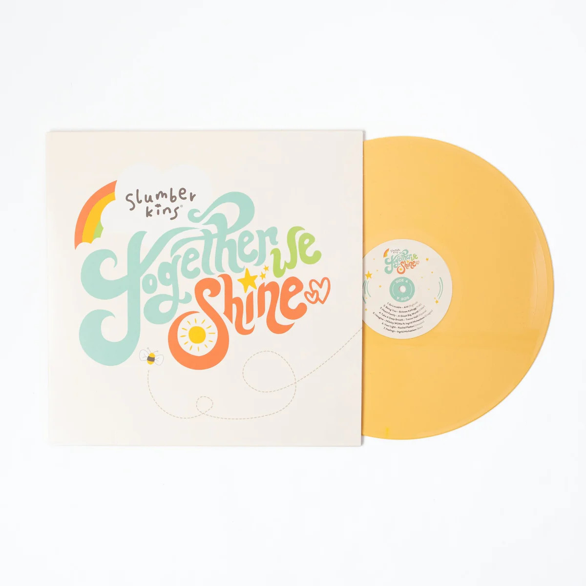 Sunshine Yellow Together We Shine, Vol. 1 Vinyl Record | Slumberkins