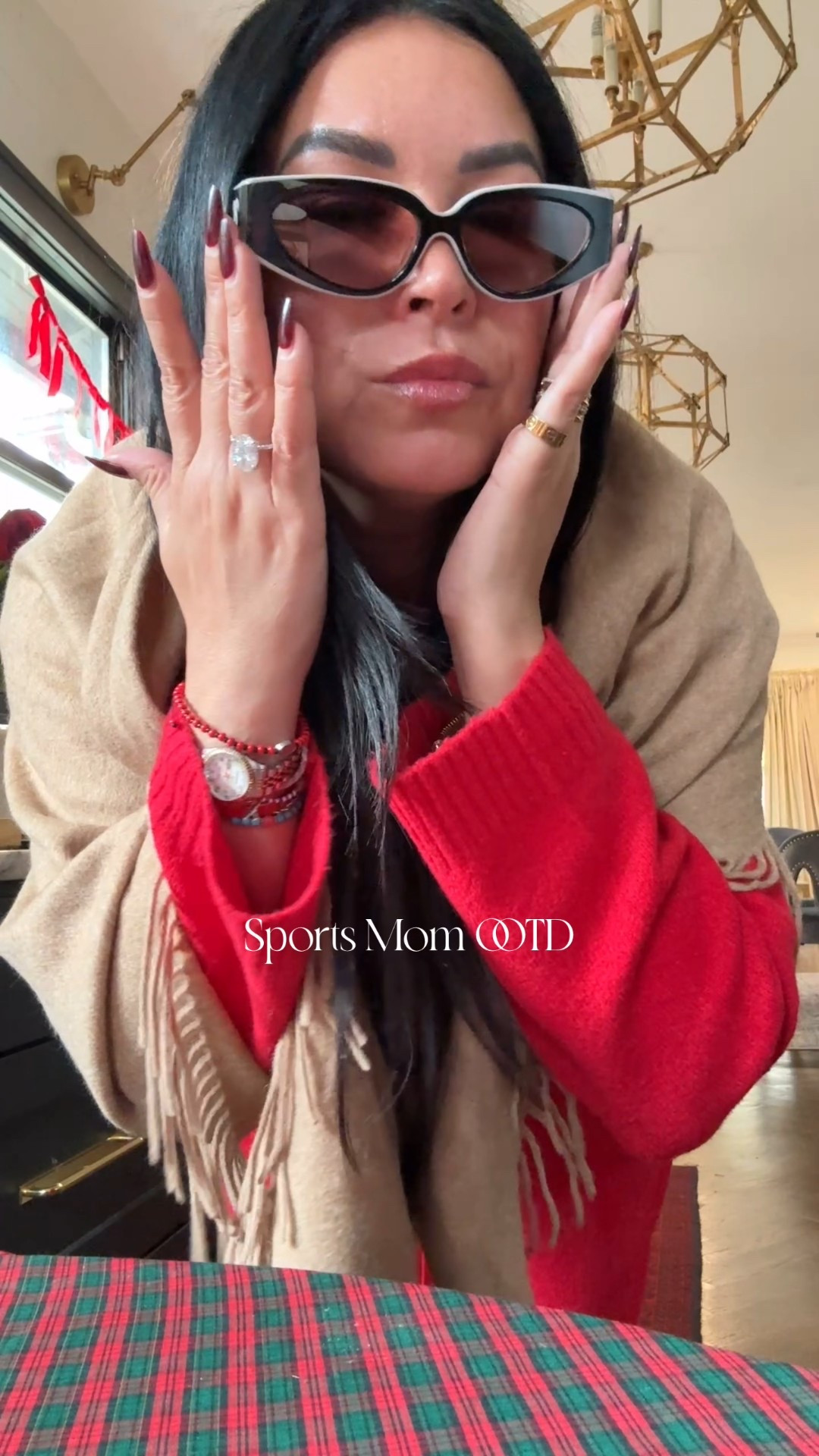 Sweater set
Red set
Red sweater
Triangle scarf
Fringe scarf
Trending
On trend
Sports mom outfit


#LTKmomlife #LTKOver40 #LTKGiftGuide