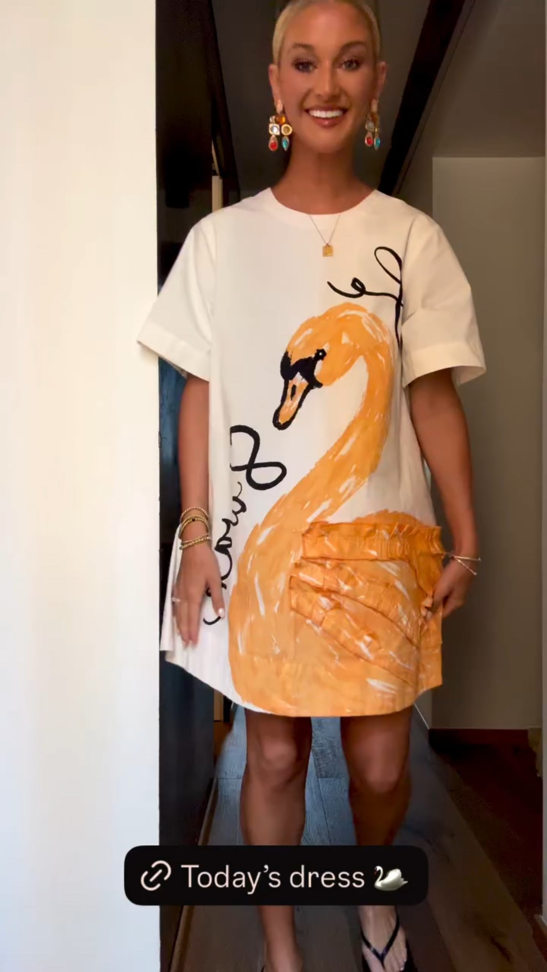 Swan dress from Anthropologie 🦢 (wearing size small). Incredible quality, thick cotton material so it’s not see through  

#LTKStyleTip #LTKTravel