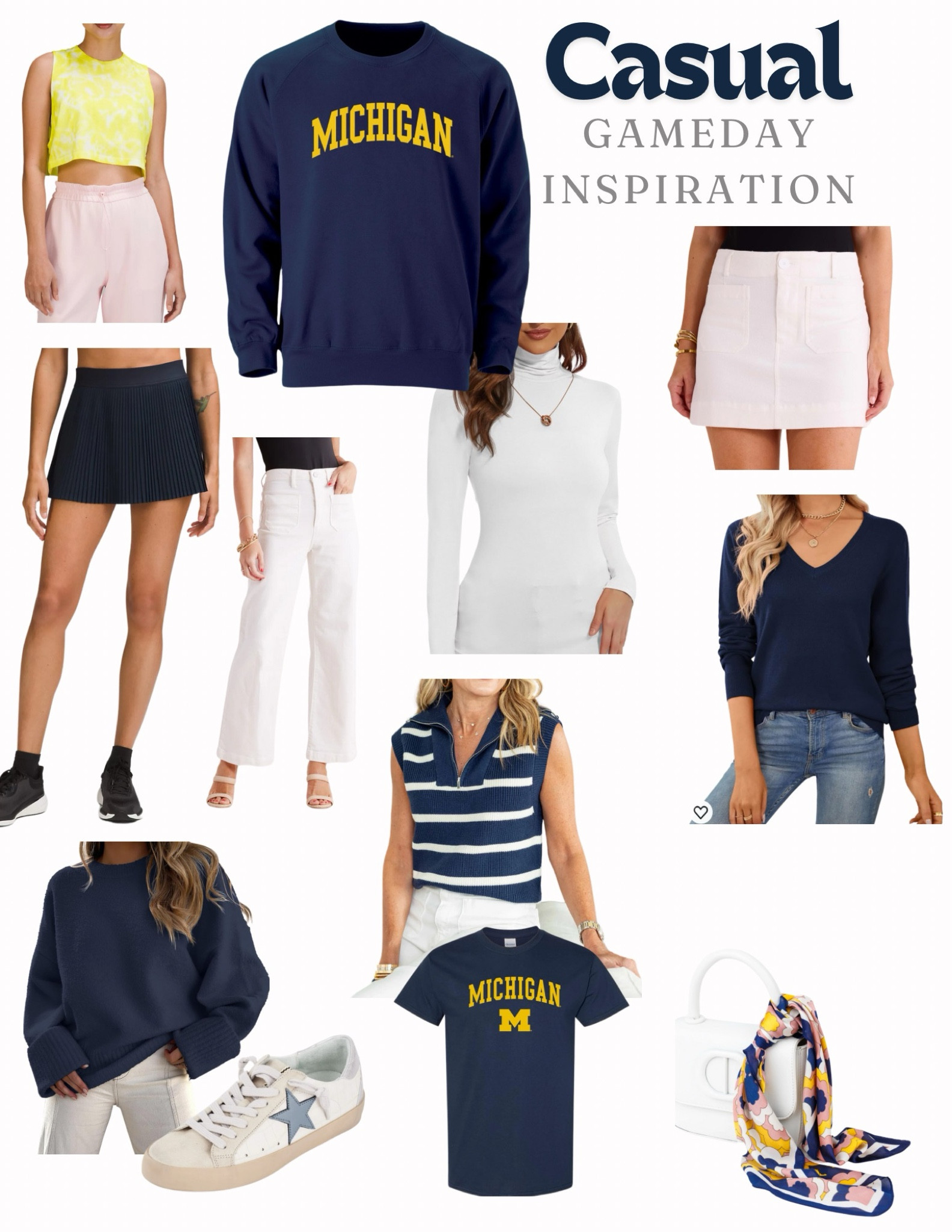 Casual gameday inspo! 🏈 #michiganfootball #footballseason #gameday #fallvibes

#LTKStyleTip #LTKActive