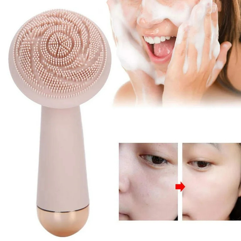 Cosprof Facial Cleansing Brush, Electric Silicone Face Scrubber Skin Beauty Device, USB Rechargea... | Walmart (US)