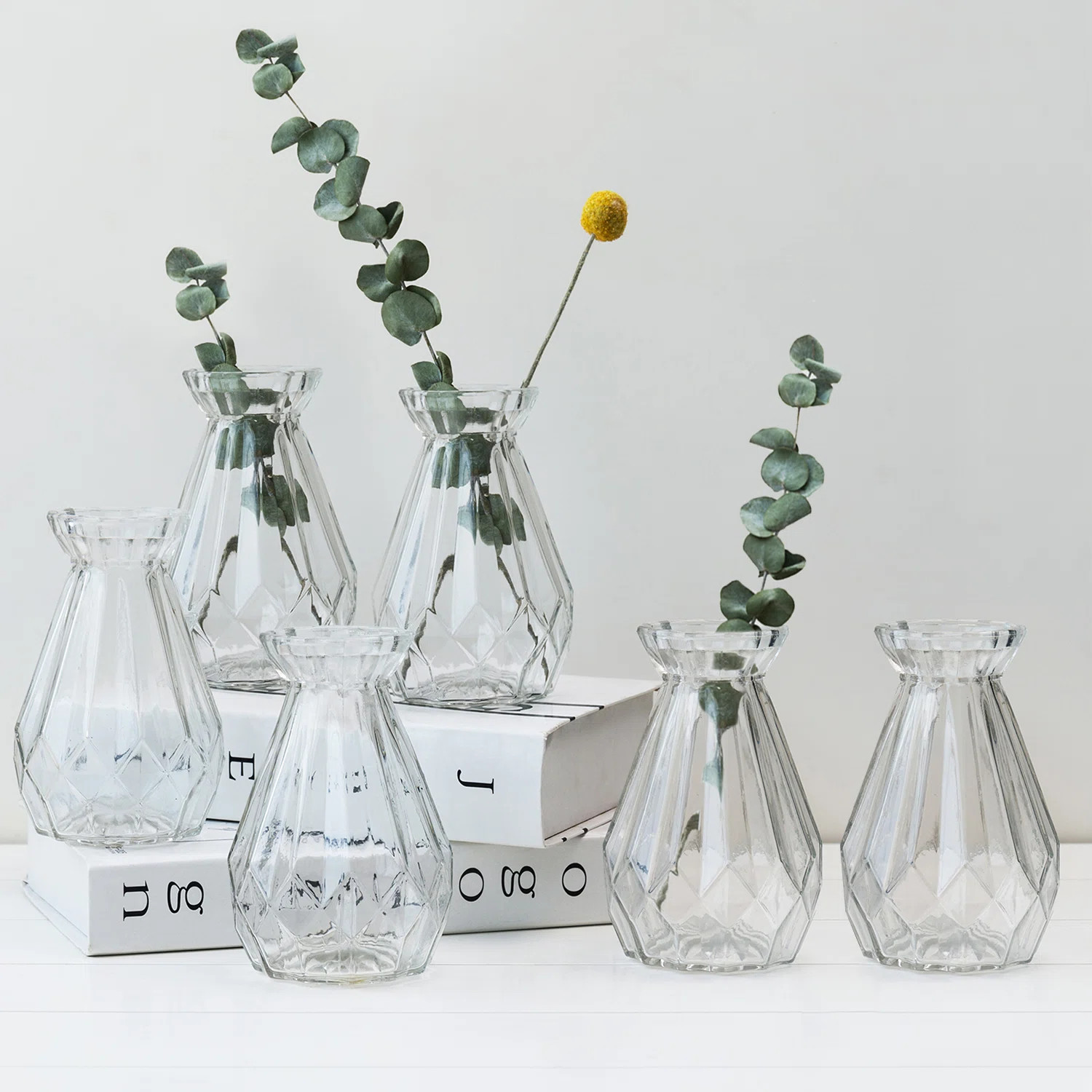 Bajrush Glass Table Vase (Set of 6) | Wayfair North America