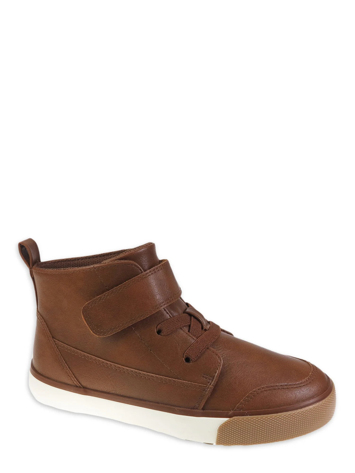 Wonder Nation Youth Boys Casual High-Top Sneakers, Sizes 13-6 - Walmart.com | Walmart (US)