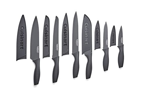 Cuisinart Advantage Color Collection 12-Piece Knife Set with Blade Guards, Matte Black | Amazon (US)