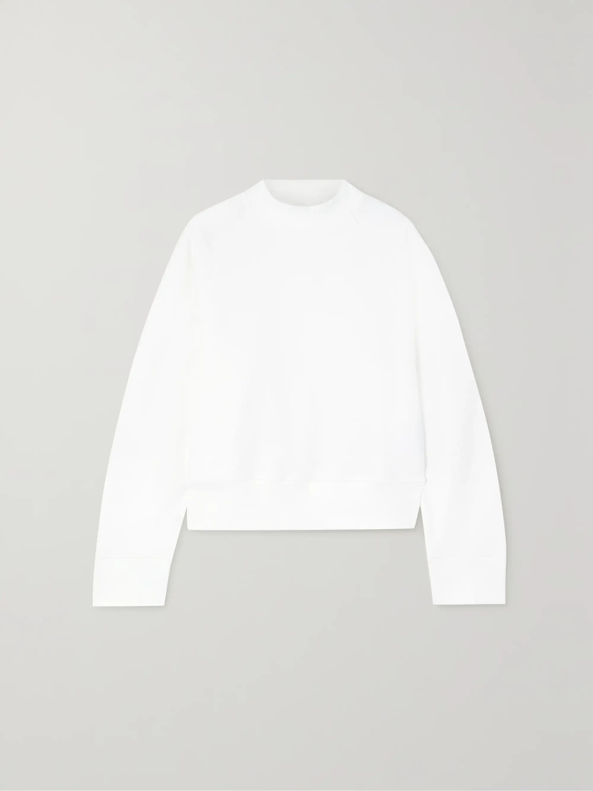 Organic cotton-jersey sweatshirt | NET-A-PORTER (US)