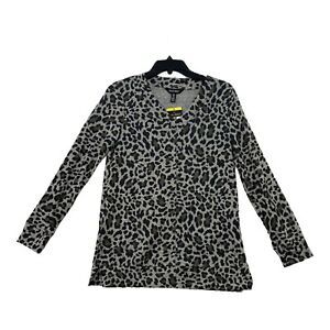 Ellen Tracy Womens Tunic Shirt (Soft Animal, Large) - Walmart.com | Walmart (US)