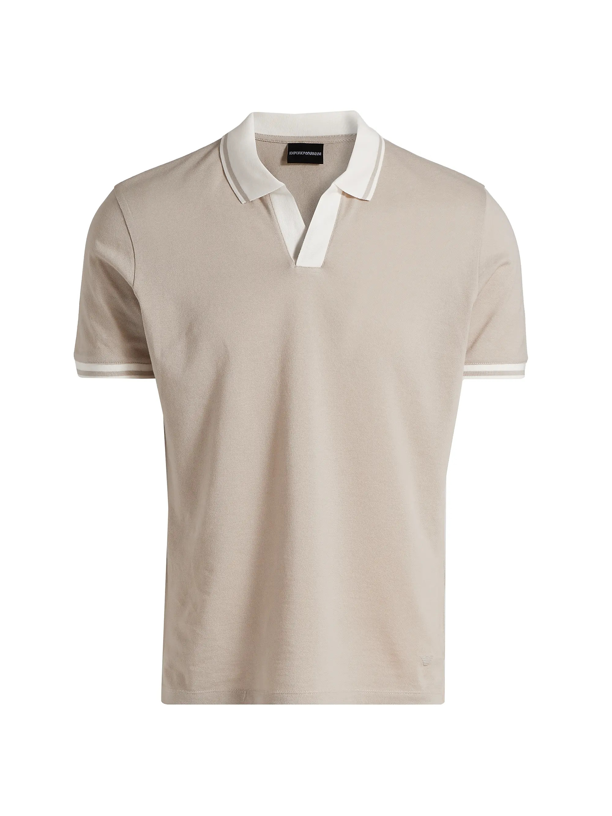 Johnny Collar Cotton Polo Shirt | Saks Fifth Avenue