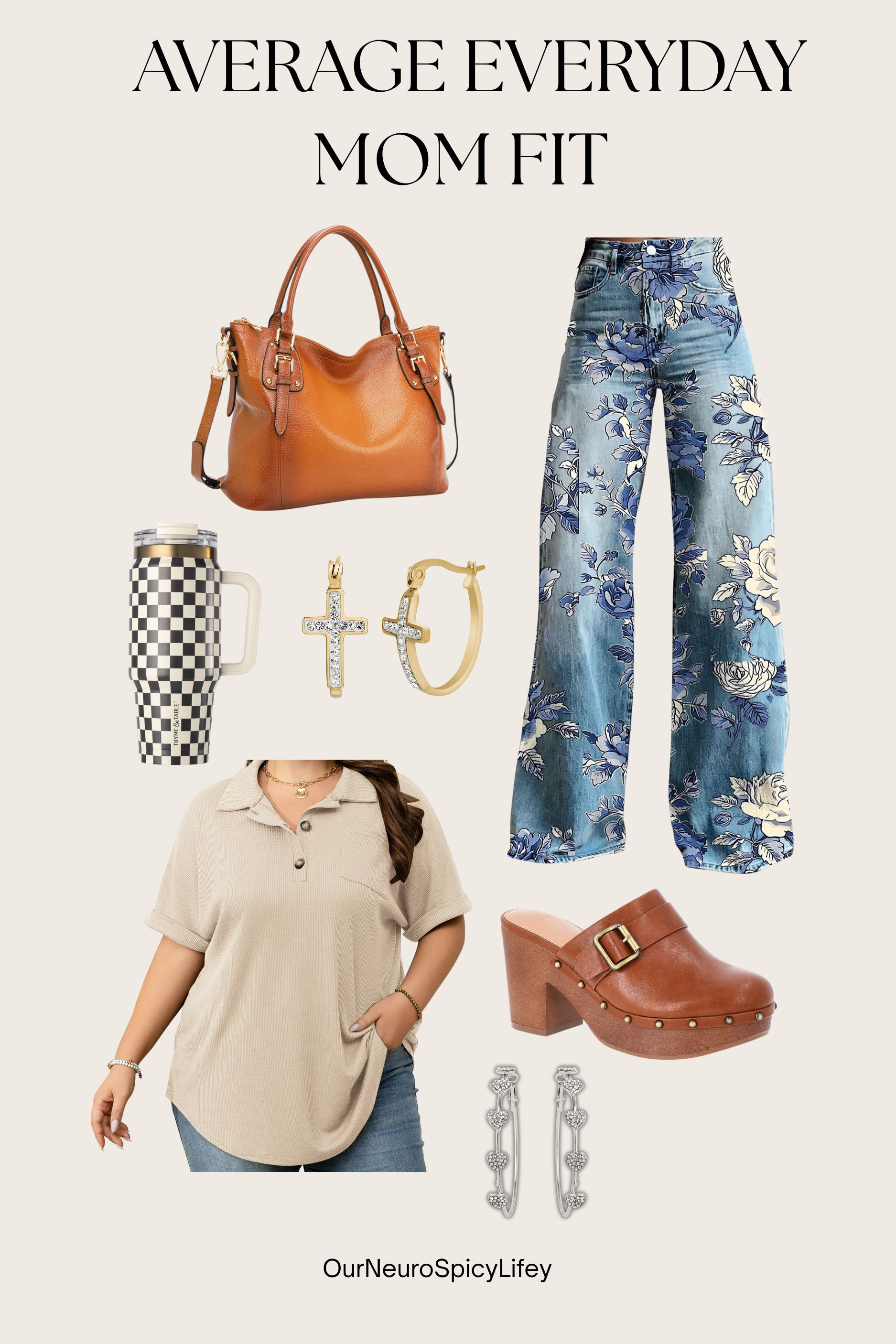 Everyday mom outfit idea that is trendy but still comfy. Always plus size and budget friendly. 

 #momoutfits #LTKPlusSize #LTKFindsUnder50 #LTKShoeCrush