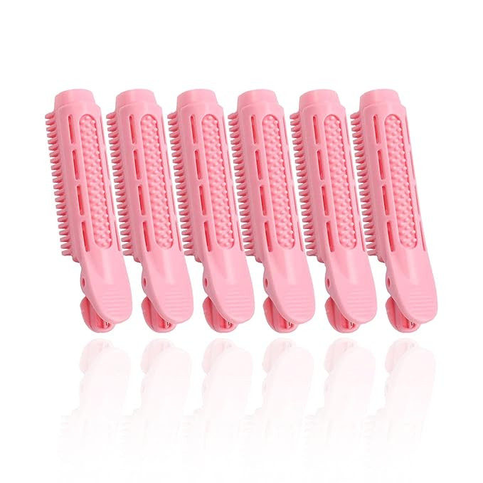 6 Pcs Volumizing Hair Root Clip, Hair Root Self Grip Hair Clip Fluffy Hair Roller Curler Hair Vol... | Amazon (US)