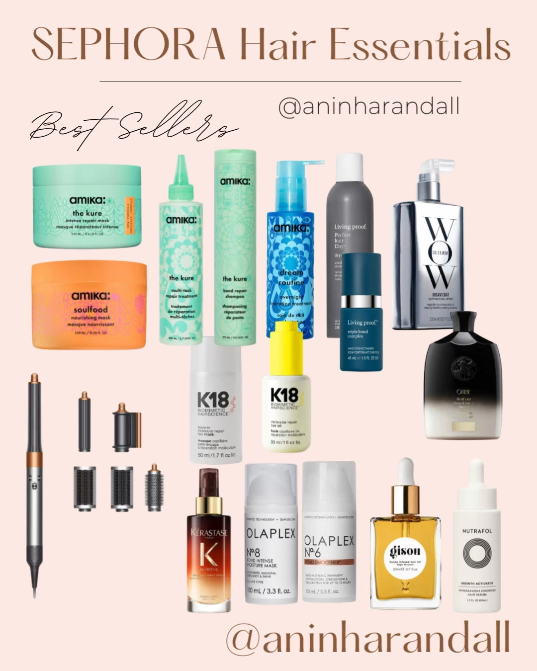 My Sephora Hair Besties!
Leave in, repair masks, shampoo, anti frizz hair products and in my opinion they’re all incredible. 


#LTKbeauty #LTKbrasil #LTKFind