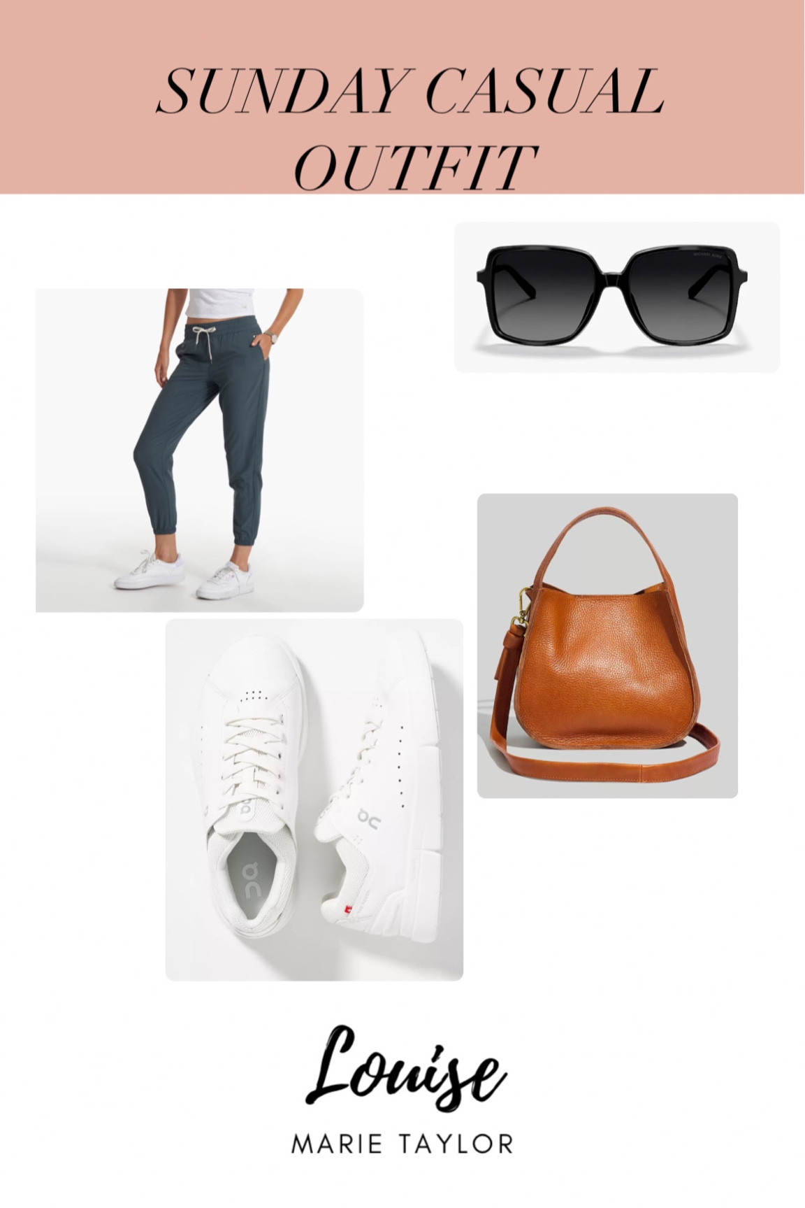 Sunday causal outfit. I LOVE how soft these joggers are. 

#LTKstyletip #LTKFind