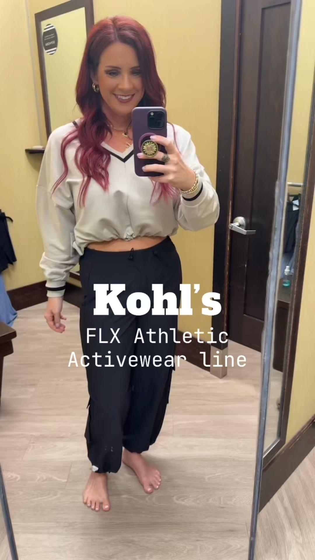 Kohl’s FLX athletic•activewear line ! love the cropped sweatshirt with the sporty vibe from the V-neck stripe detail, and those relaxed black pants are giving comfy-chic energy.  Cropped zip-up jackets with the utility pockets adds a cool, structured touch. Comfy athleisure dress with utility pockets perfect for any body type!  .	Sporty casual , Sleek and put-together athleisure, Easygoing summer-ready.  #FLX #kohls #athleisure #activewear #awolnation #naturalwoman  


#LTKActive