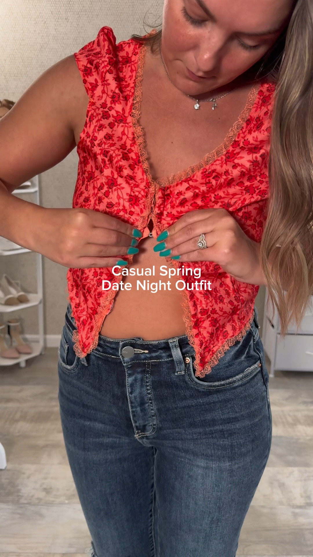 #OOTD outfit of the da...te 🍦😉 These RFM cropped jeans have the best tummy control panel I have seen yet! I'm 5'6" 160lbs wearing 9s.  Sizing below 👇🏼 

✨ Outfit details and size guide ✨ (5’6” 160lbs)
Cropped Jeans: Alexander Jane Boutique, tummy control size 9
Sunnies: Amazon, Sojos Tortoise Shell
White sneakers: Amazon, TTS 8 
Sunny Days Ahead Tshirt: Amazon, oversized large 
Lace Trim Tank Top: Amazon, size large
Earrings: Amazon, gold bows
Undies: Victoria’s Secret, size large
Backpack: Victoria’s Secret, old

Side note: I’m a department store size 10 in jeans for reference 🫶🏼

You rock!
- Jess 🤍

#datenightoutfit #outfitinspo #jeansoutfit #outfitidea #outfitideas #summeroutfit #dateoutfit #rfmjeans #jeansoutfit #size10style #springoutfit #croppedjeans #tummycontroljeans #casualoutfit 

#LTKMidsize #LTKStyleTip #LTKVideo