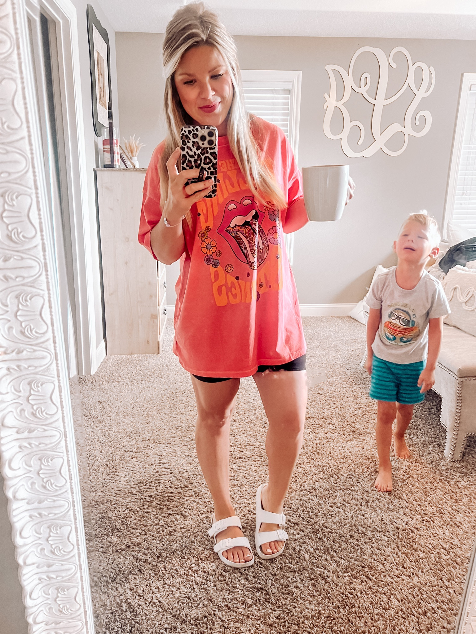 You will catch me in biker shorts and oversized tees all summer long. I found the cutest and softest oversized graphic tees at American eagle the other day and I am OBSESSED!! 

#LTKcurves #LTKfit #LTKstyletip