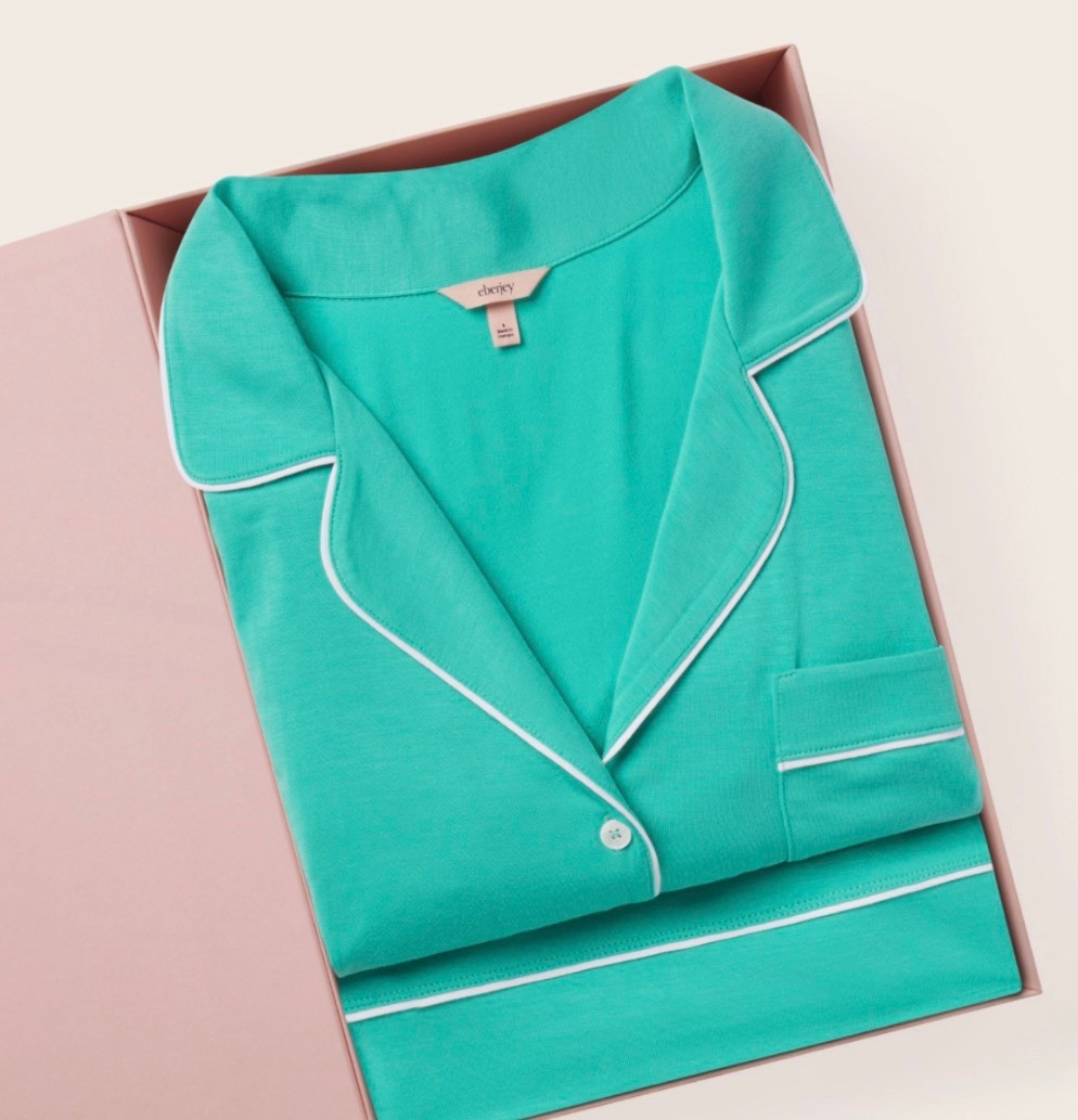 Oasis green. New color unlocked. Perfect gift for her for the winter doldrums. They are the color of the carribean 🌊
Eberjey | gift for her | ladies pajamas | women’s pajamas | Hollietadams 

#LTKSaleAlert #LTKHoliday #LTKGiftGuide