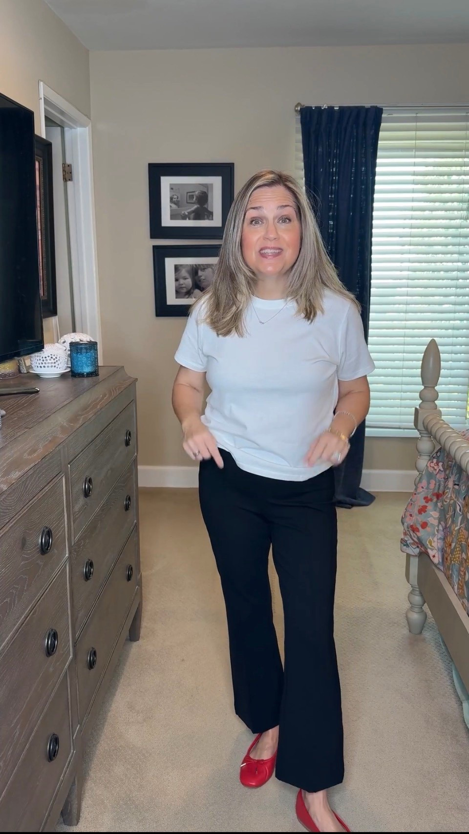 These pants are great. They hold you in without feeling restrictive.  They can easily dress them up or down and they come in several different colors as well as regular, petite and tall.


#LTKPetite #LTKOver40 #LTKTall