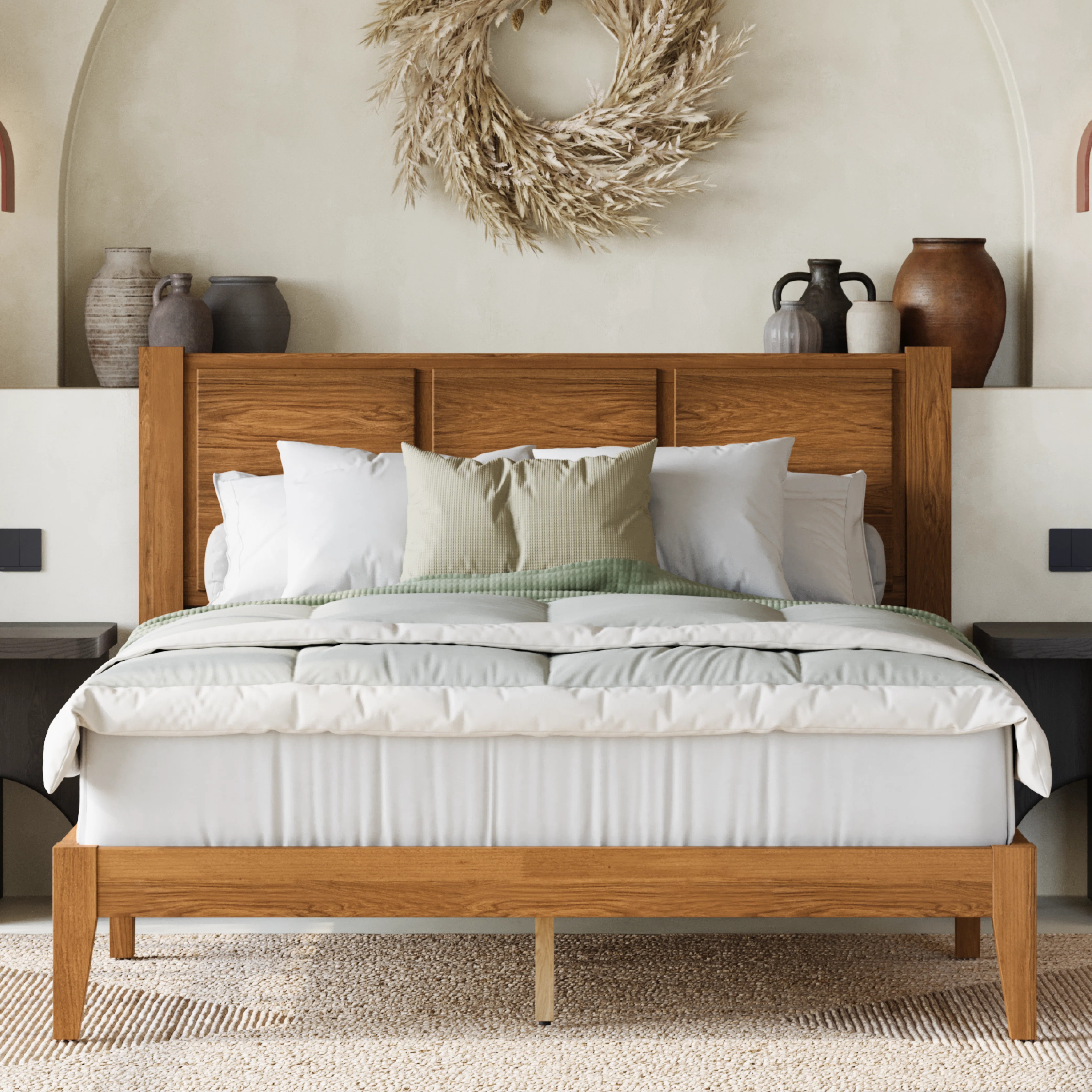 Ariana Solid Wood Bed Frame | Wayfair North America