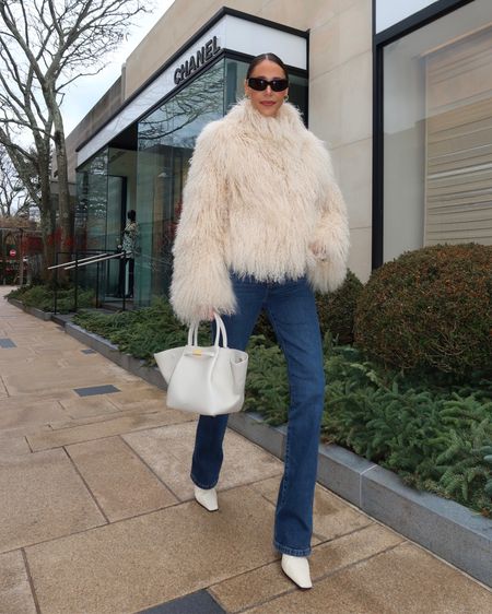 Winter Whites in faux fur 