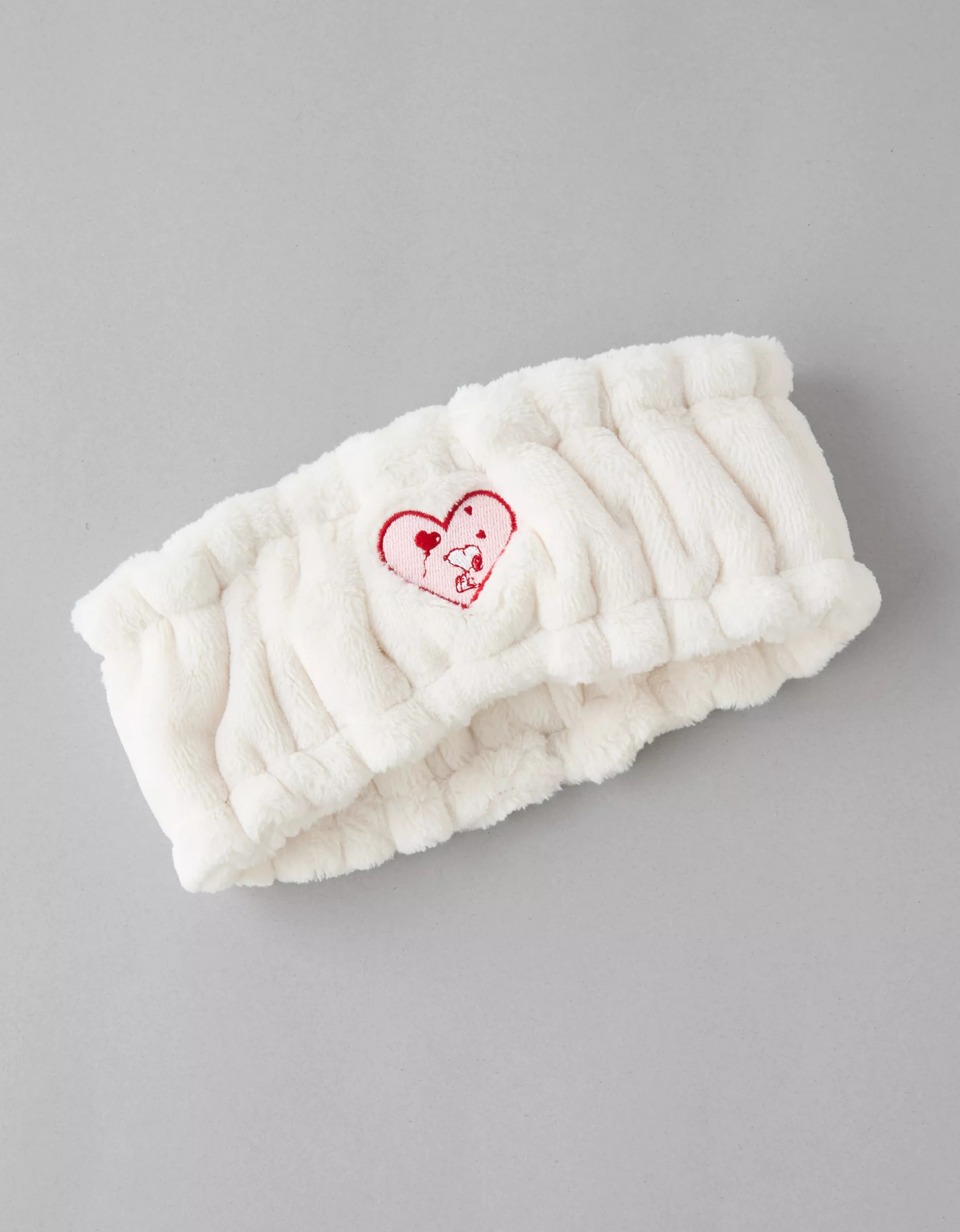 AEO Snoopy Heart Spa Headband | American Eagle Outfitters (US & CA)