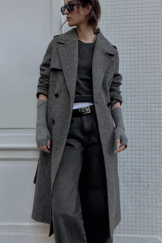 LONG KNIT MITTENS | Zara US