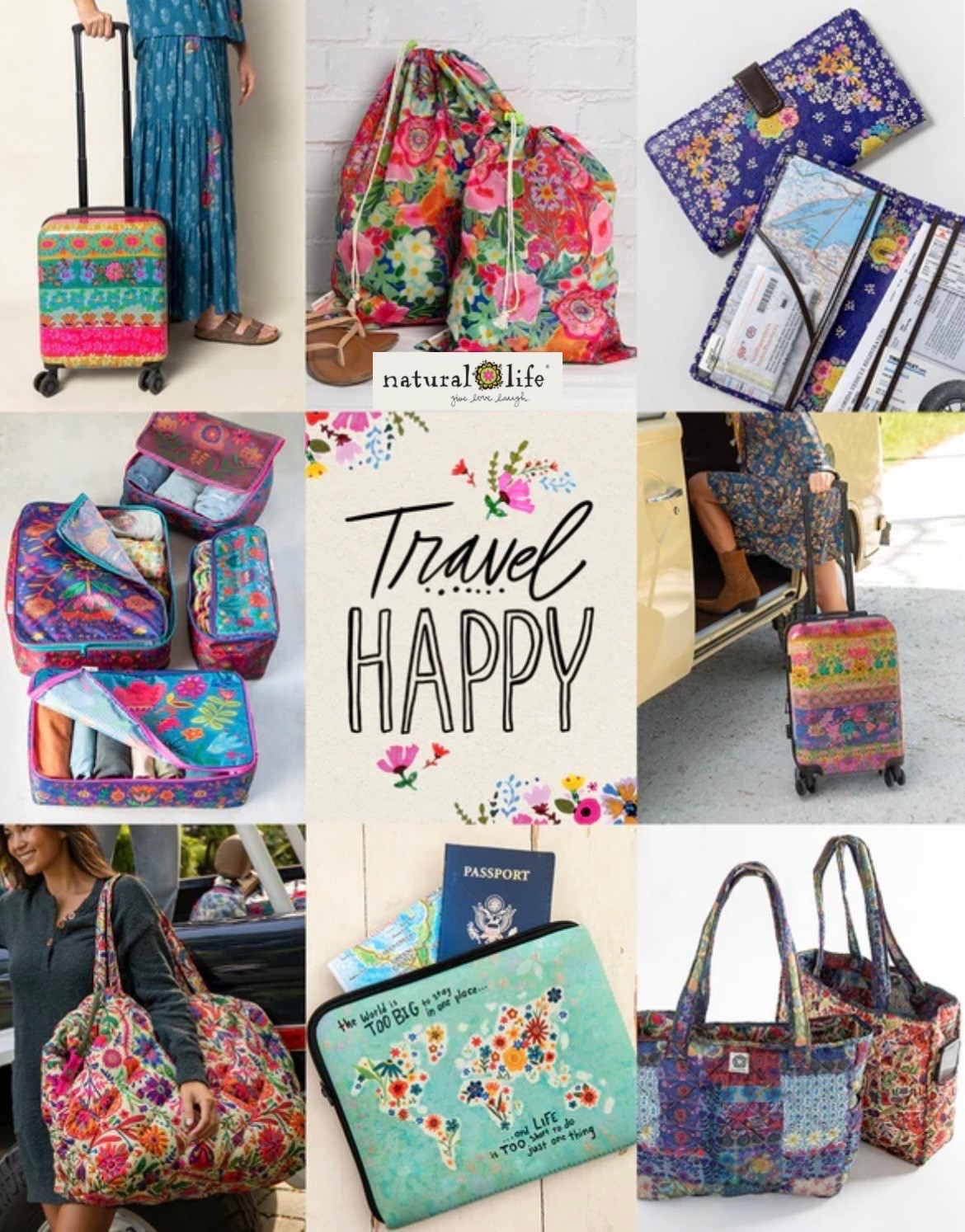 Travel Happy with Natural Life! 🌸

Everything you need to add color and whimy to your next trip!

*graphic from Natural Life site

Keywords: suitcase, makeup bag, travel, pill keeper, pill box, wallet, drawstring bag, tote, passport bag, fanny pack, scrunchie, large tote, floral, colorful, packing, set

#LTKHome #LTKSeasonal #LTKTravel