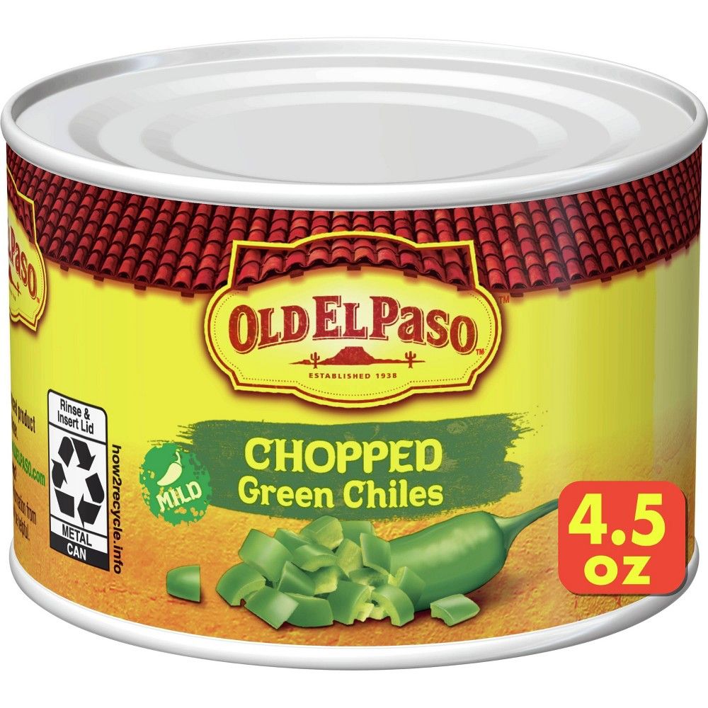 Old El Paso Green Chiles Chopped 4.5oz | Target