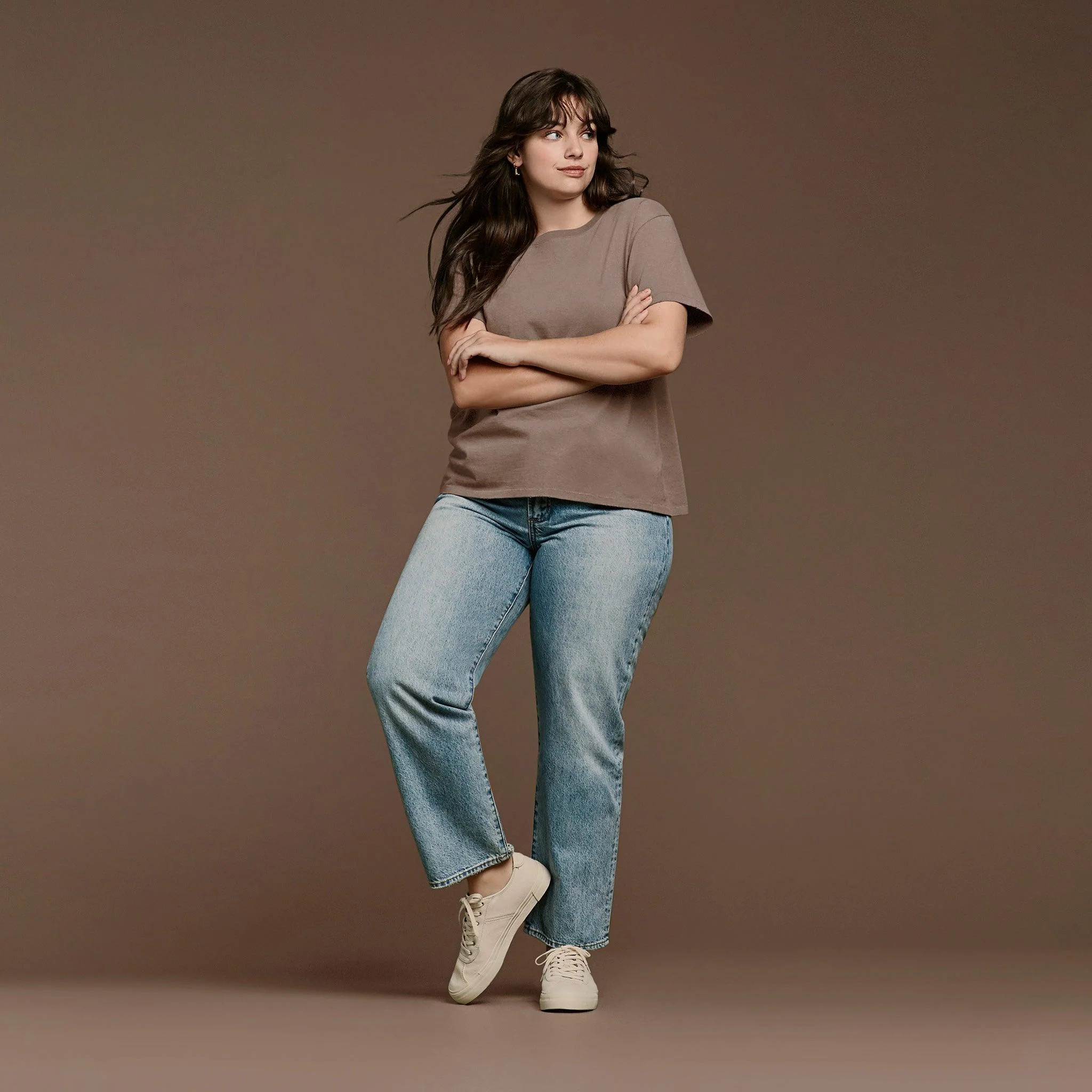 Women's Everyday T-Shirt - Mocha - nuuds | nuuds