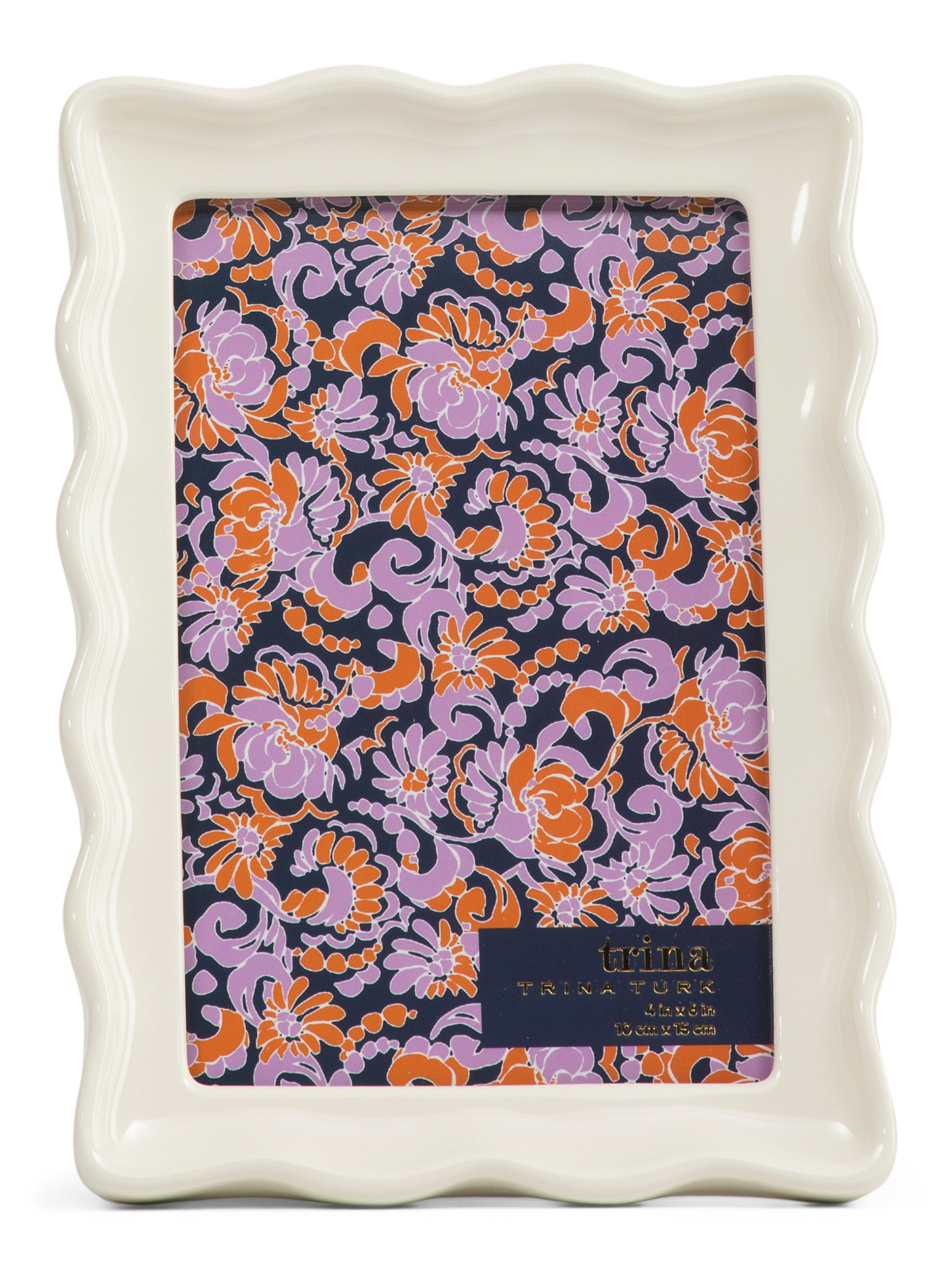 4x6 Wave Edge Tabletop Picture Frame | TJ Maxx