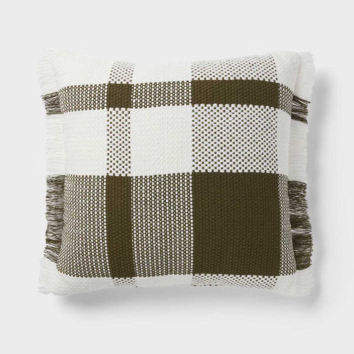 Euro Plaid Decorative Throw Pillow - Threshold™ | Target
