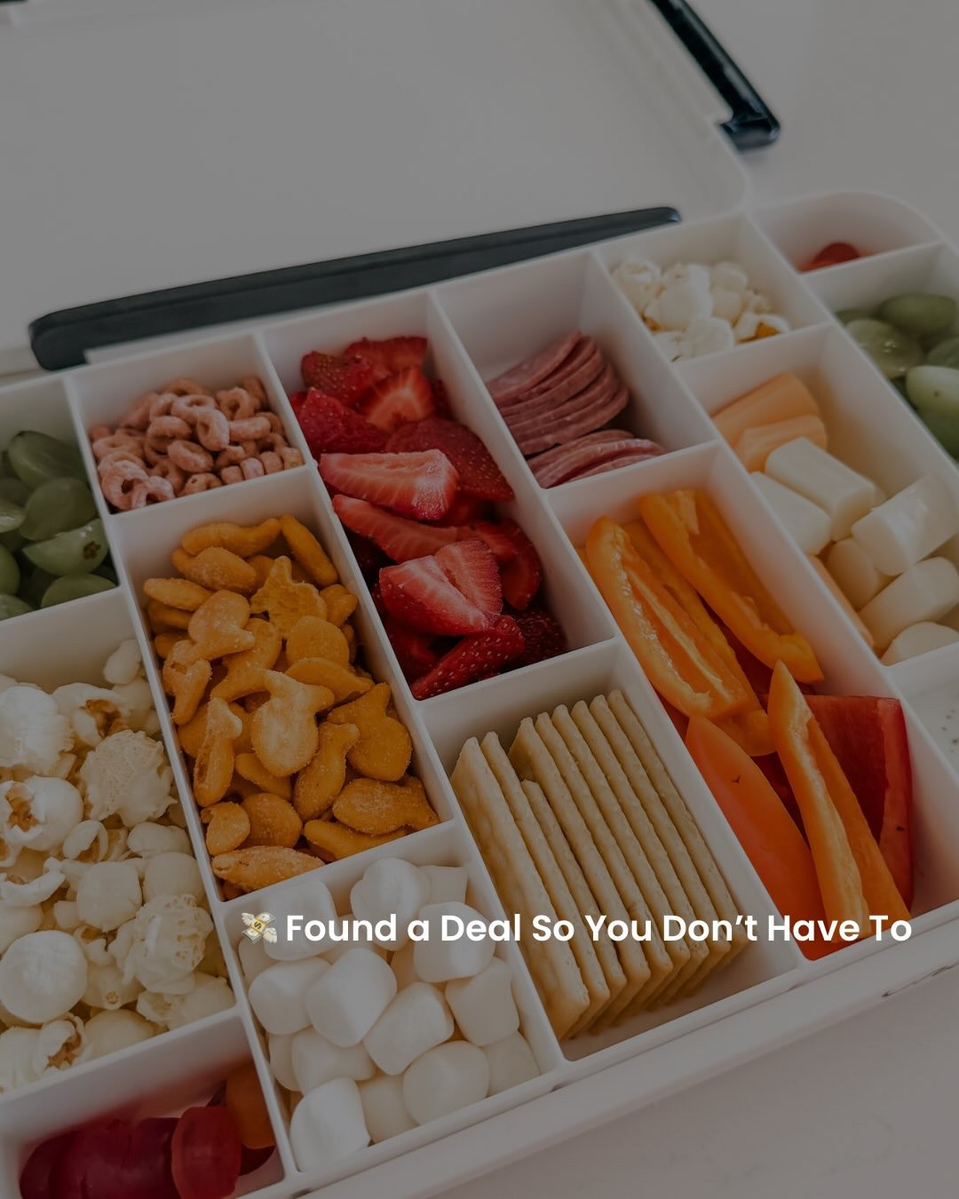 Found a deal so you don’t have to!

If you’ve been eyeing one of those viral Snackle Boxes, this is the version I’d grab. It comes with an insulated cooler bag and ice pack, making it perfect for pool days, road trips, beach vacations, ball games, and summer adventures with kids.

It’s normally $59.99, but today it’s down to $39.99 (33% off) 🙌

I love having snacks ready to go, and this one keeps everything organized and cold.

Comment SNACK and I’ll send you the link! ☀️🩵

#amazondeal
#dealalert
#summerfinds
#momfavorites
#thedailydeal

#LTKSwim #LTKmomlife #LTKTravel