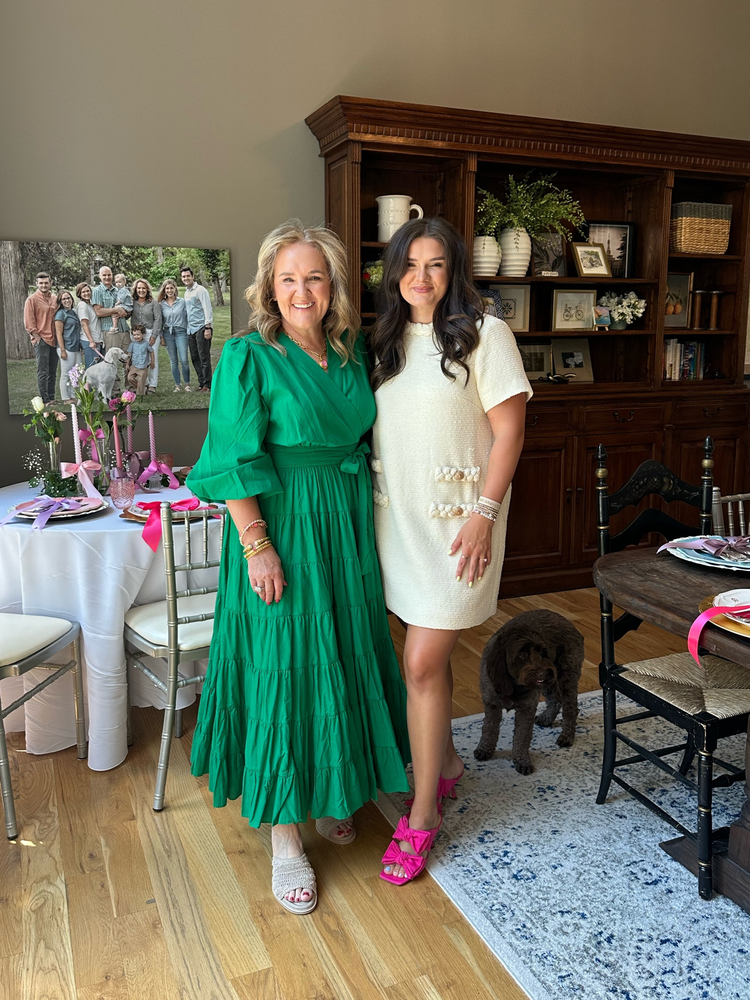 The very best day showering my daughter! 

Tuckernuck Dillards green maxi dress sheath dress 

#LTKWedding #LTKOver40 #LTKMidsize