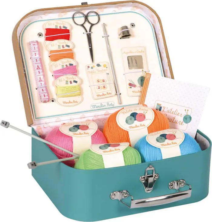 Speedy Monkey Sewing & Knitting Suitcase Set | Nordstrom | Nordstrom