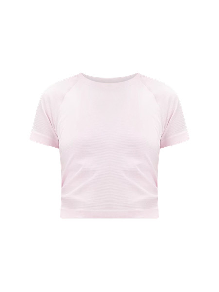 Swiftly Tech Cropped Short-Sleeve Shirt 2.0 | Women's Short Sleeve Shirts & Tee's | lululemon | Lululemon (US)