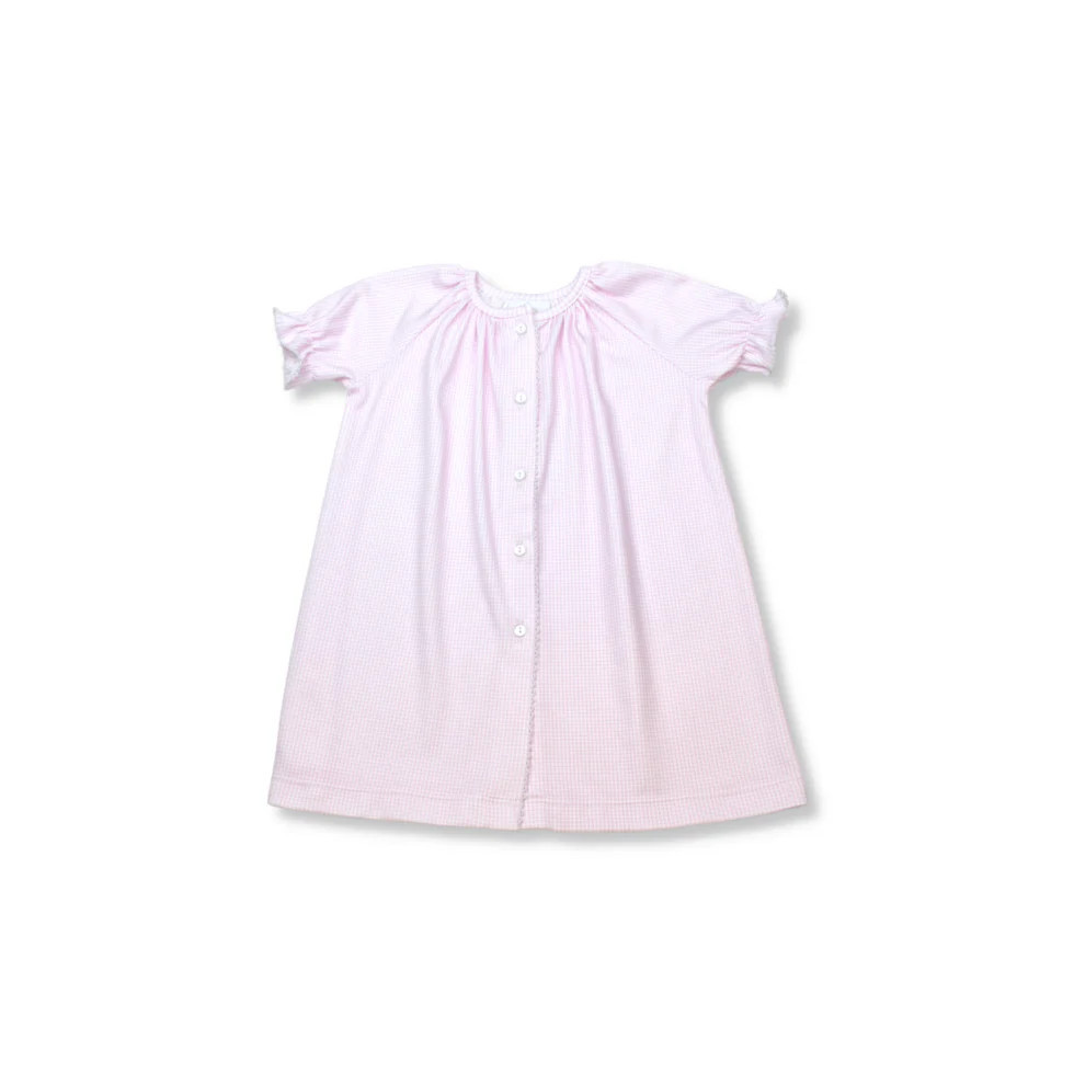 Vintage Daygown - Baby Pink Minigingham | Set Fashions