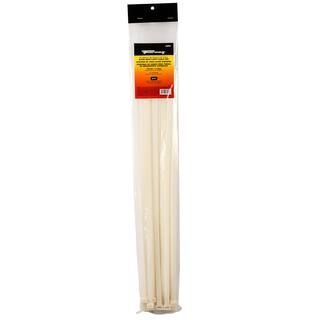 Forney Cable Ties 22 in. Natural Super Heavy-Duty (25-Pack)-62096 - The Home Depot | The Home Depot