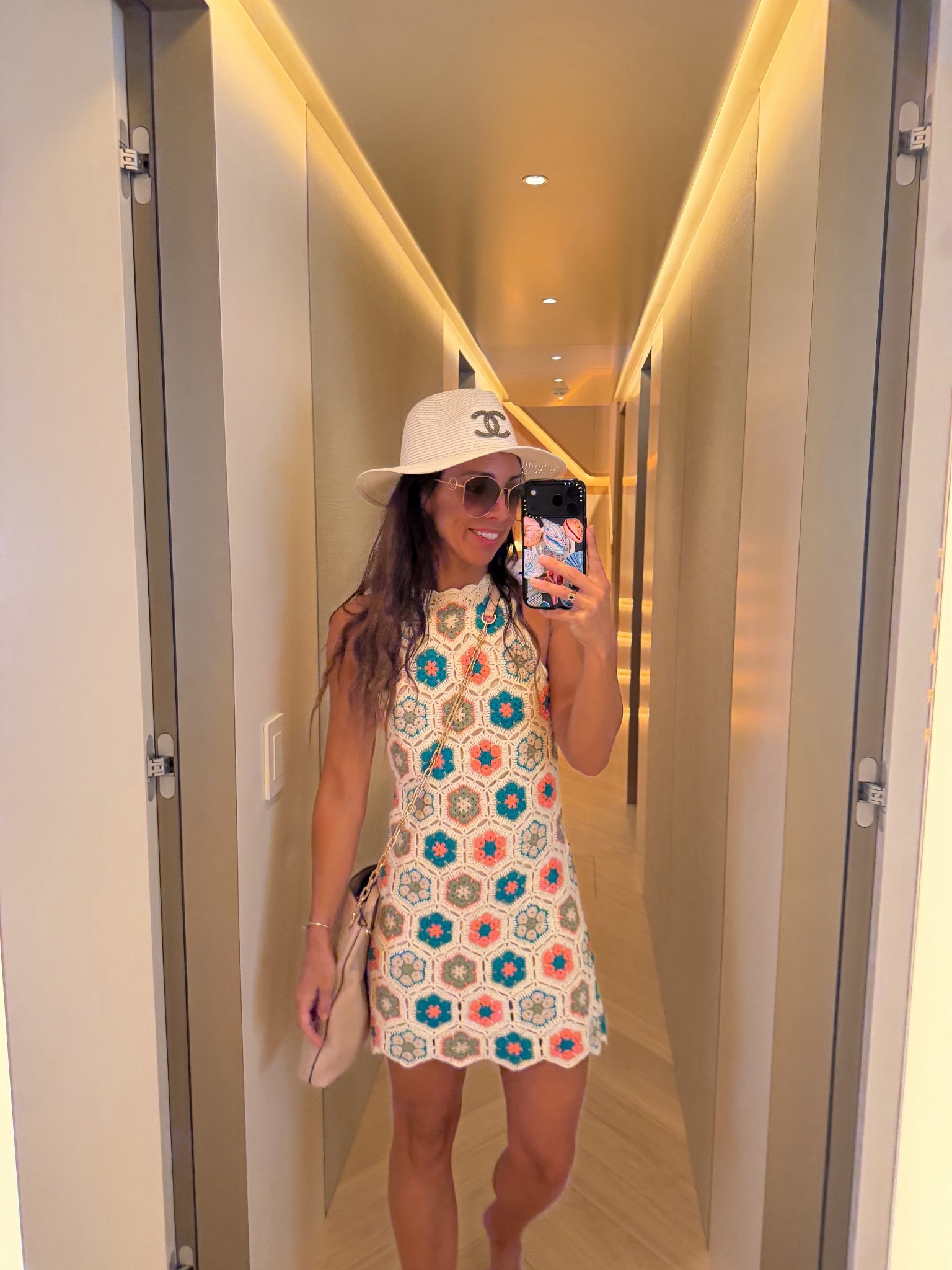 always get compliments on this crochet halter dress. Works for a coverup or a day time resort dress. It is lined so you do not see through the crochet! 

#LTKSwim #LTKPetite #LTKootd