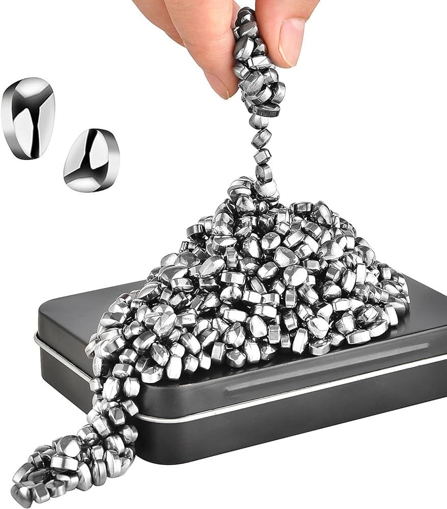 UYPEA Ferrite Putty,Over 600 Weak Magnetic Ferrite Stones, Satisfying Magnet Balls Desk Toys for ... | Amazon (US)