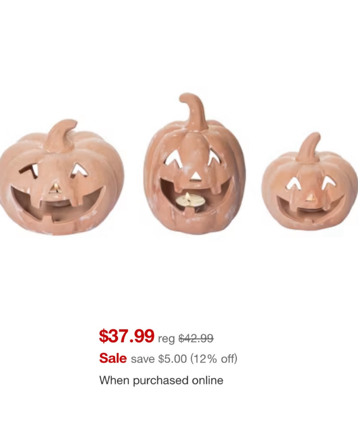 Pottery barn ceramic terracotta look alike for less!🎃 

#ceramicpumpkins #terracotta #decorativepumpkins #pumpkins #falldecor #targetfinds #targethome #targetfalldecor #targetsale #potterybarnlookalike #lookforless 

#LTKHalloween #LTKFindsUnder50 #LTKSaleAlert