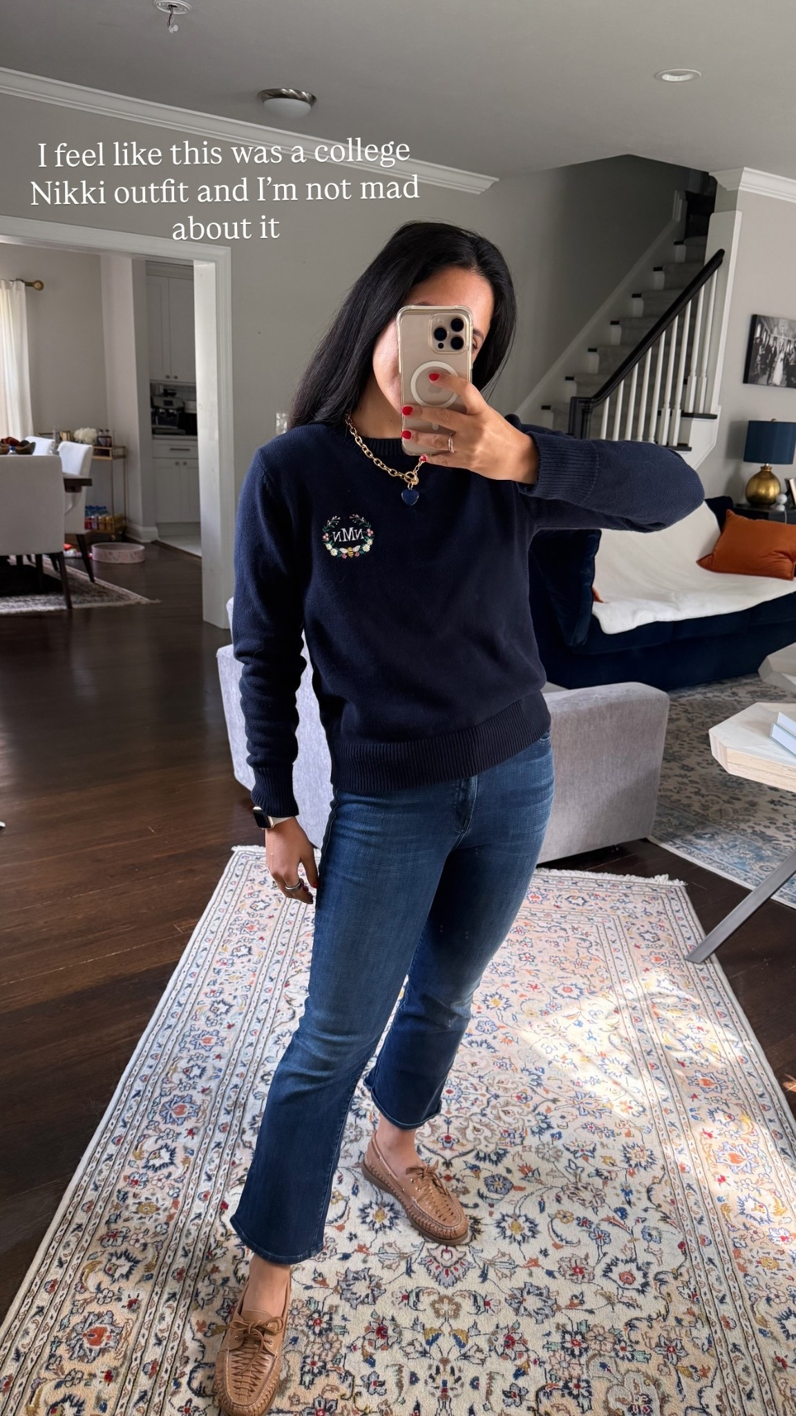 I feel like this was a college Nikki outfit and I’m not mad about it

#LTKStyleTip #LTKShoeCrush #LTKOver40