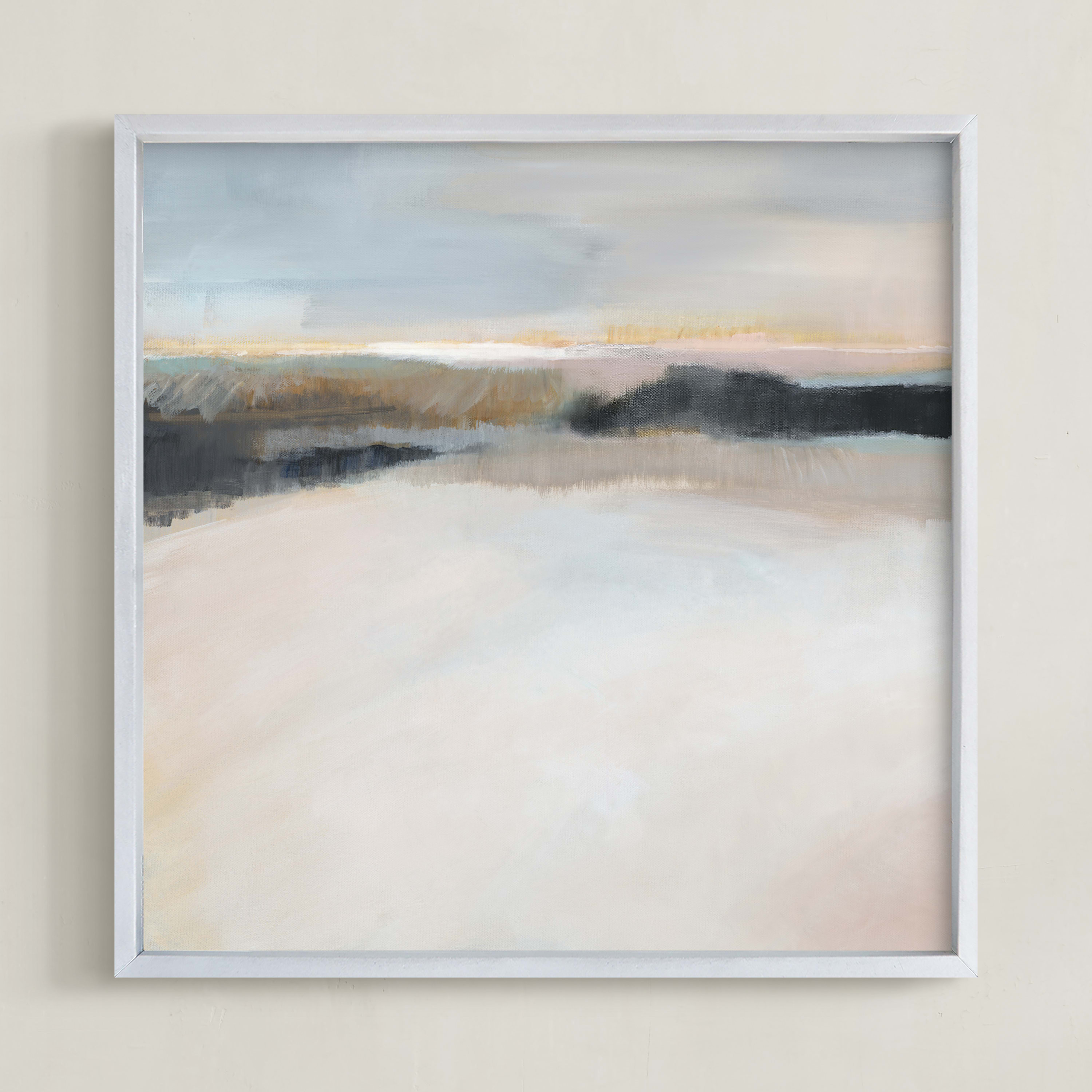 "A Winter's Walk" - Painting Limited Edition Art Print by AlisonJerry. | Minted