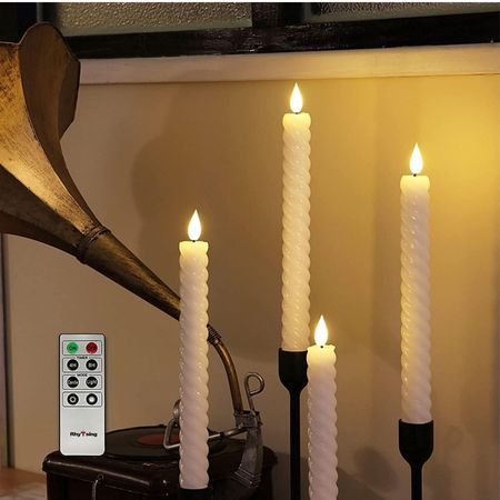 Remote controlled battery powered candlesticks! 

Amazon candles, Amazon home, modern candlesticks 

#LTKhome