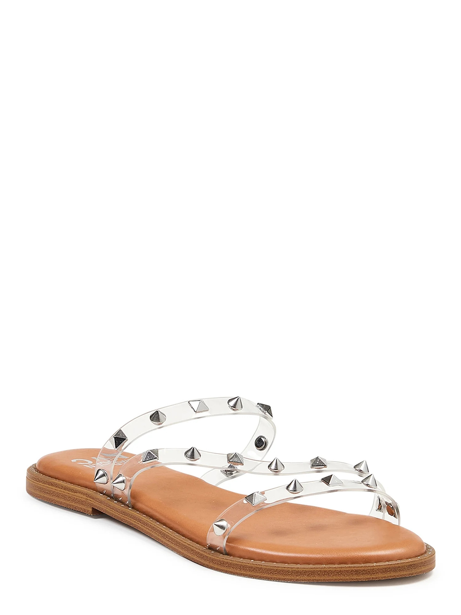 Women Madden Nyc Studded Strap Sandal | Walmart (US)