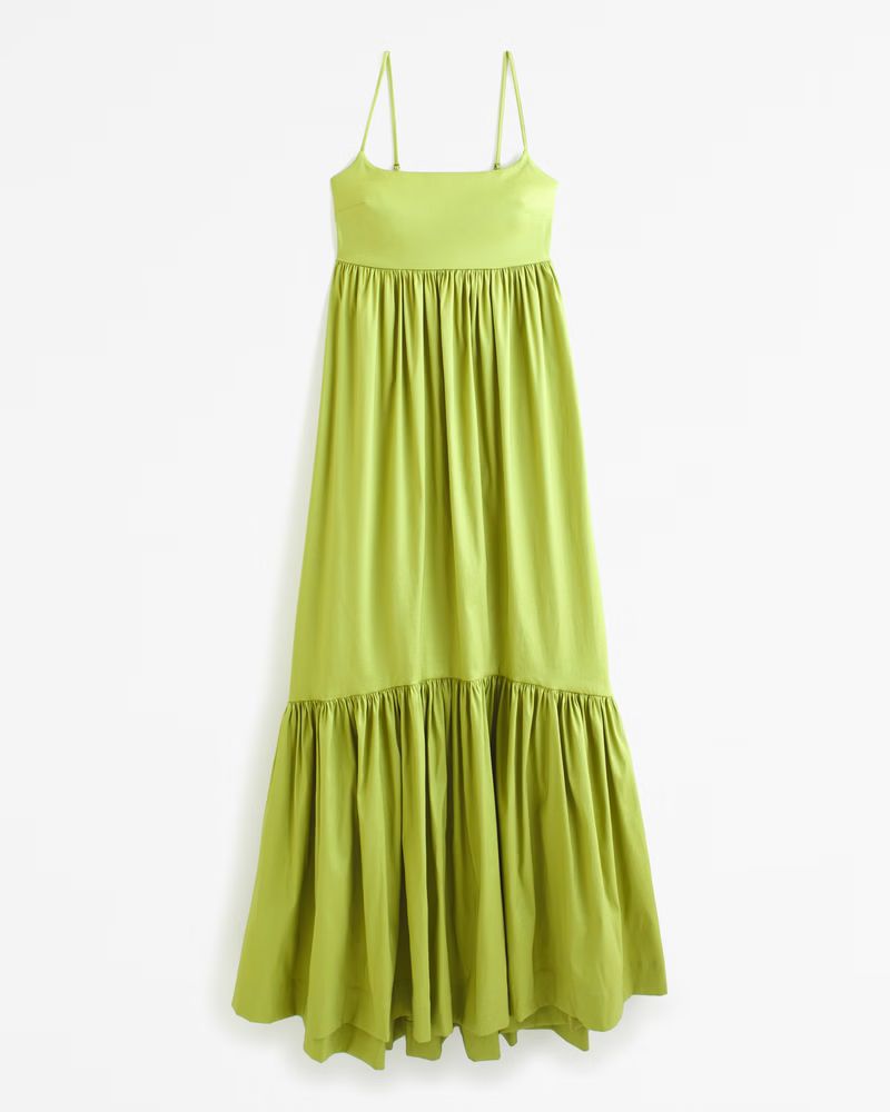 Drama Bow-Back Taffeta Gown | Abercrombie & Fitch (US)