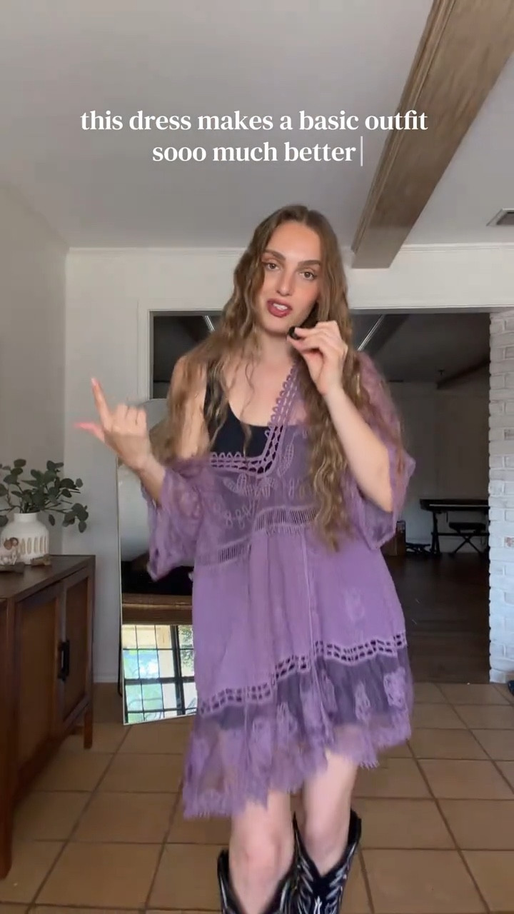a favorite of mine from Amazon 😍 I’’m 5’7” wearing size ONE SIZE 


sheer lace dress cover up, embroidered lace dress, lace mini dress, swim cover up dress, amazon finds #lacedress #swimcoverup #dress #summeroutfits #concertoutfit #offshoulderdress #coverup

#LTKootd #LTKSwim #LTKFestival