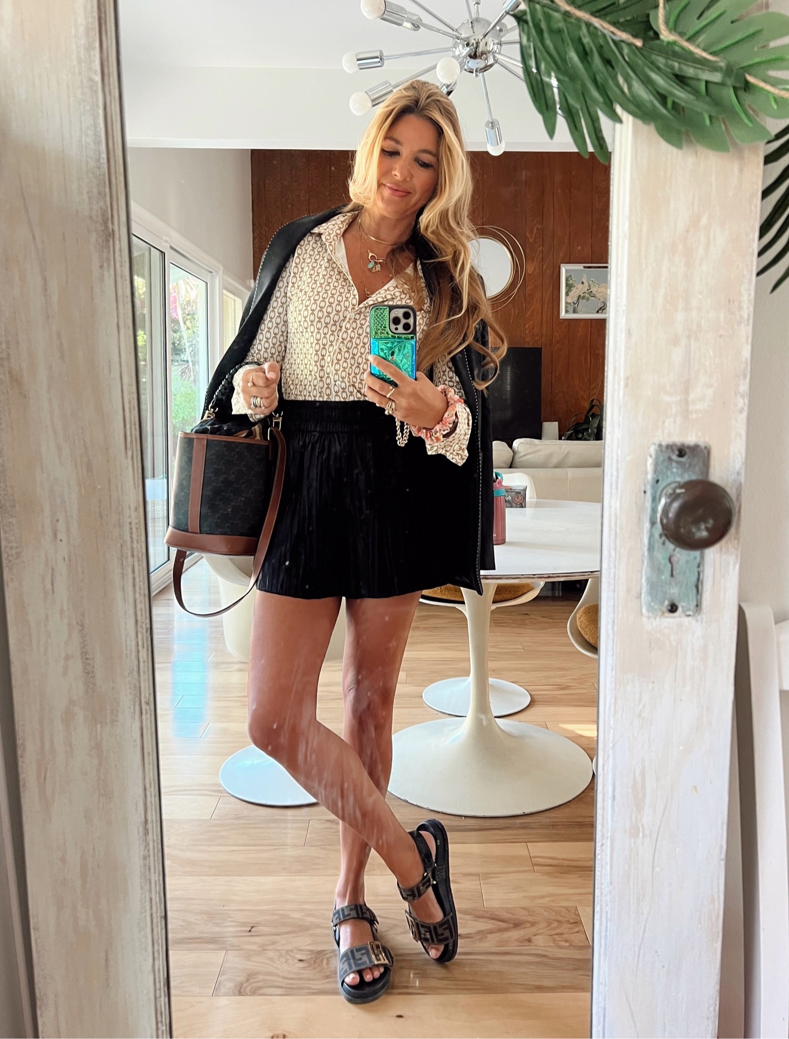 Work style, work shorts, blazer, Fendi, Fendi sandals, hot rollers, 

Heatwave professional style 👓
Blouse: medium
Shorts: large 
Blazer: 6
Sandals: tts 
Foundation: golden medium 
Bronzer: medium 
Lips: Bronzelle liner and LA lipstain 
Hotrollers on day-2 hair  

#LTKSale #LTKSeasonal #LTKworkwear