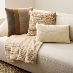 Winter Textures Pillow Cover & Throw Set | West Elm (US)