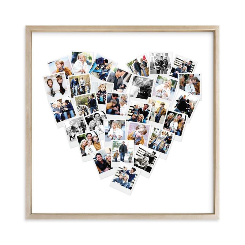 Heart Snapshot Mix® Photo Art | Minted