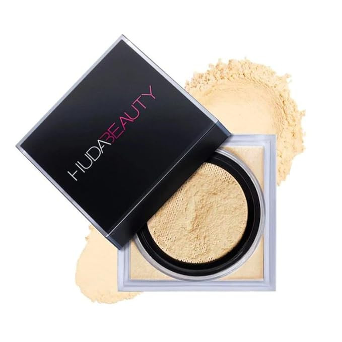 Huda Easy Bake Loose Baking & Setting Powder - Banana Bread (light, medium, and tan skin tones) -... | Amazon (US)