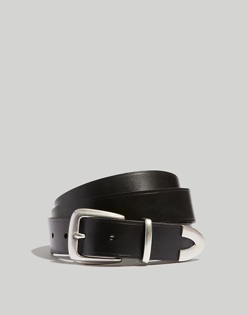 Leather Western Belt | Madewell